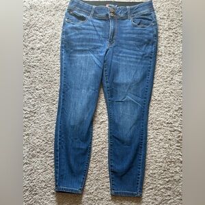 Indigo Poppy Tummy Control Skinny Jeans